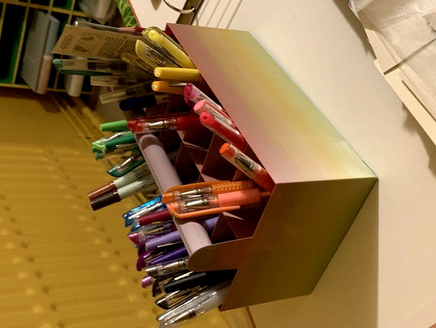 Multifunctional storage for scrapbooking