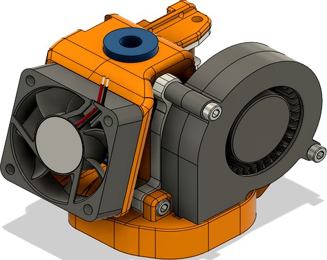 CR10 E3D v6 CFD optimized cooling duct v1.2