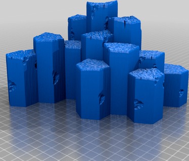 Basalt Terrain Rockwall 2