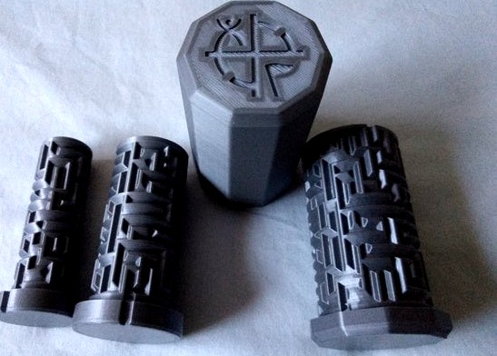 Russian Doll Maze Puzzle Box - GeoCaching lid