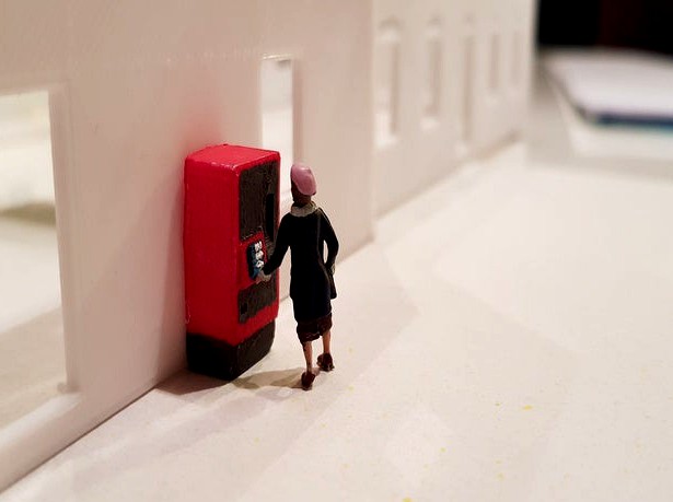 h0 1/87 ticketmachine