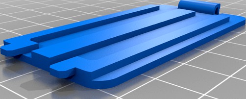 Technics EUR644348 Remote Control Battery Cover