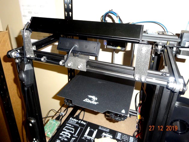 Ender 5 Gulfcoast Robotics LED Light Mounts