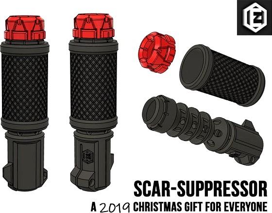 NERF EZE Scar-Suppressor