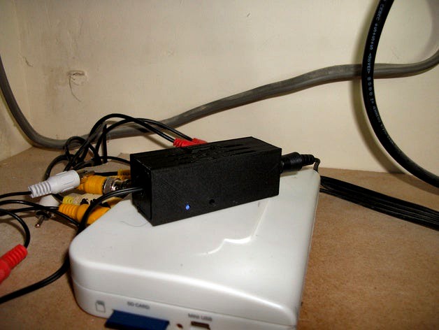 LM2596 Case with Barrel Socket