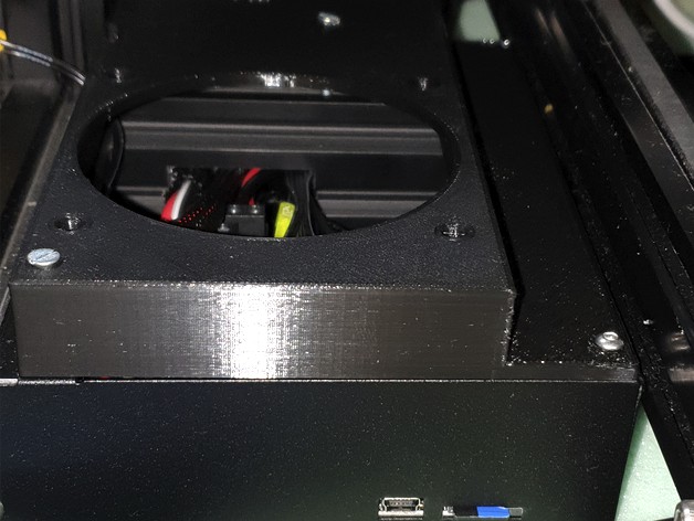 Ender 3 - Motherboard silence fan 80 mm