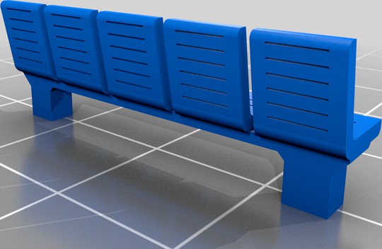 h0 1/87 platformseats