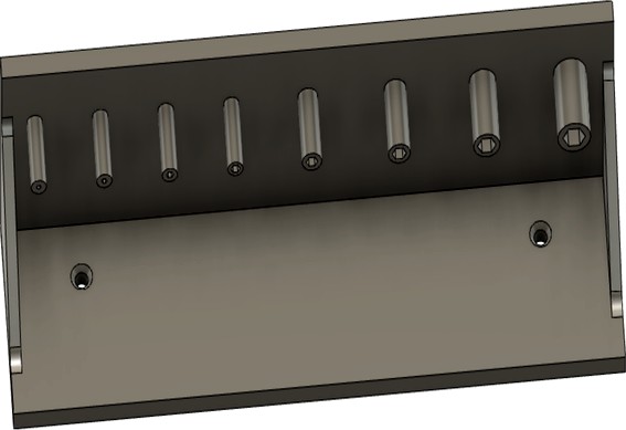 Allen key /hex key t-handel holder