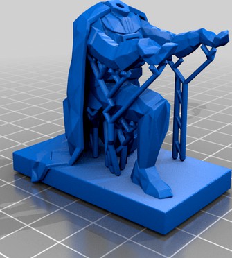 Low Poly Vader Pen Holder Treesupport remix