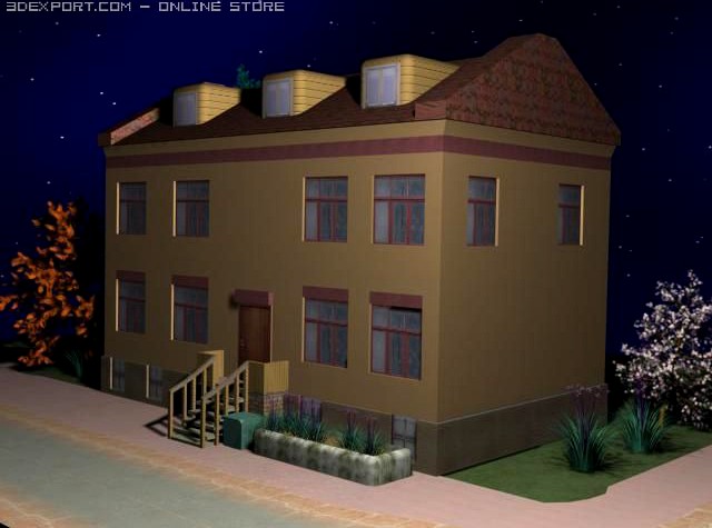tradition house 3D Model
