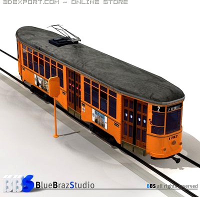 Tramway 3D Model