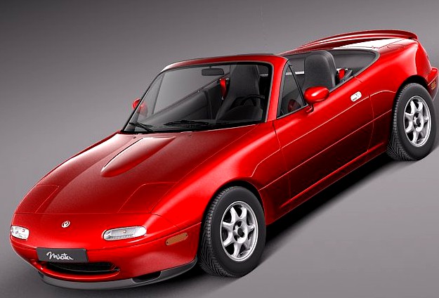 Mazda MX5 Miata 19891997 3D Model