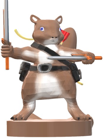 Squirrelfolk ranger