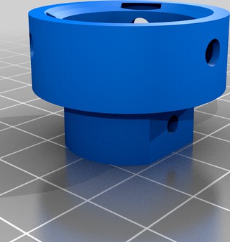 Eggbot Three Point Holder