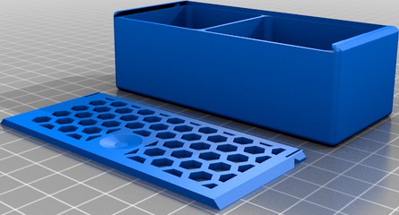 Remixed Parameterized Box V2 w/Latching Lid