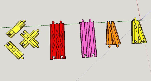 Train Tracks Complete Set Extensions