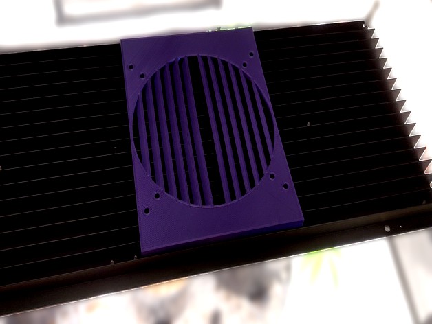 HLG Quantum Board Heatsink Fan Grille