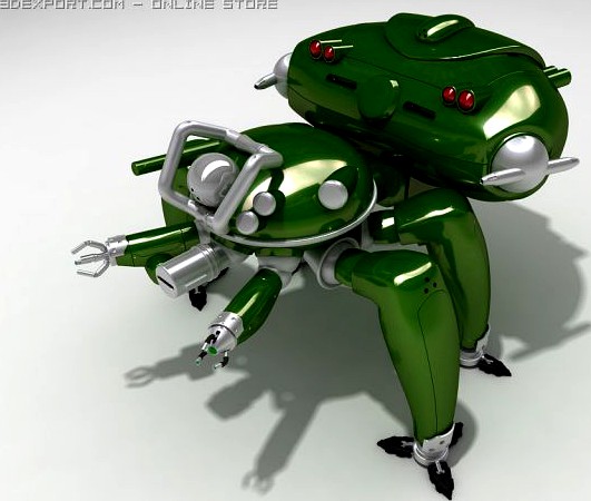 Tachikoma 3D Model
