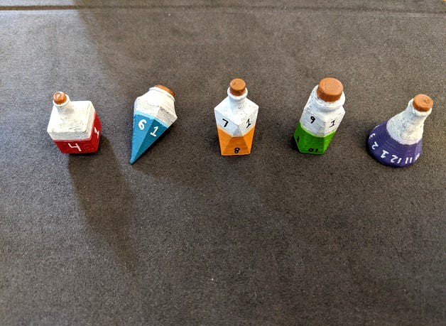 Potion Dice Set