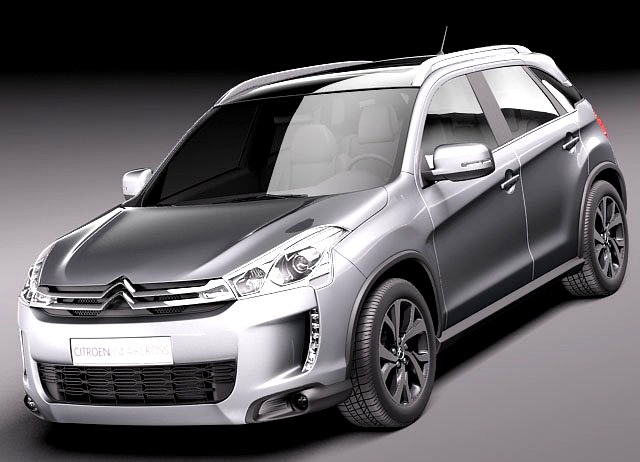 Citroen C4 Aircross 2013 3D Model