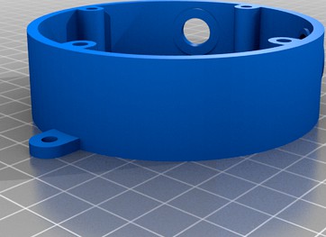 Piezo Siren Case with Shelly 1