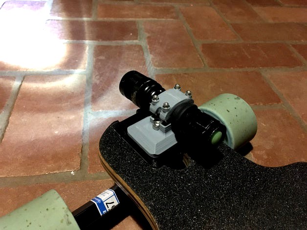 Esk8 Light Mounts - Pyramid Modular Mount Compatible