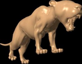 Lion 3D Model