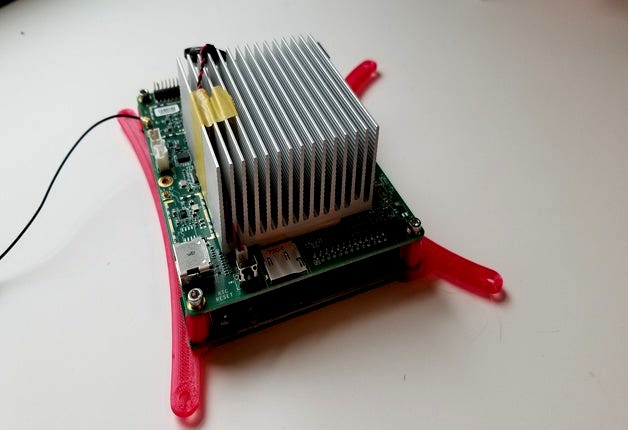 Atomic Pi mounting brackets for ITX Case