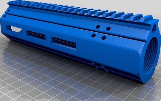 AR-15 modular handguard