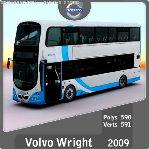 2009 Volvo Wright 3D Model