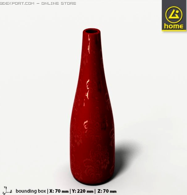 Bottle AL02 3D Model
