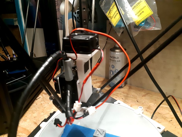 Vertical fan for 40mm (anycubic kossel)