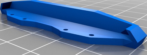OH35P01 Rear HD Bumper