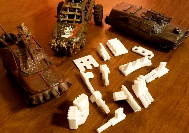 Gaslands Greebles #3 (Percussive Maintenance)