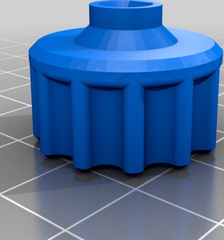 Button for filament feed for Ender 3D