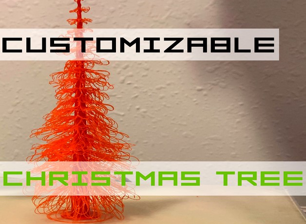 Customizable Christmas Tree