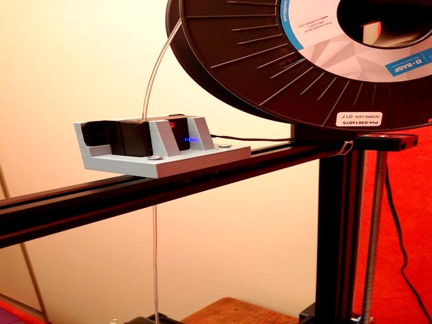 Filament detector support