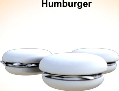 Humburger 3D Model