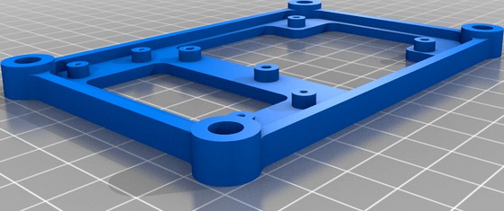 Modular Frame for Raspberry Pi 3 B+ and Arduino with PWM