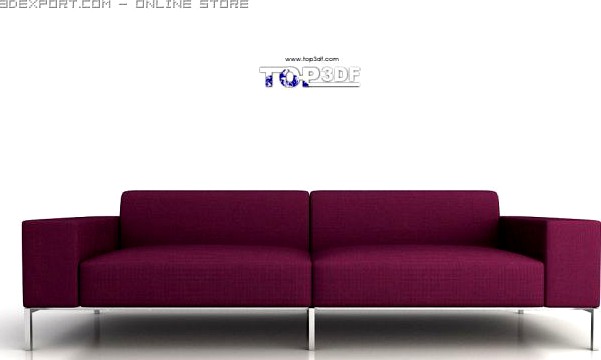 Download free Sofa 3D Model