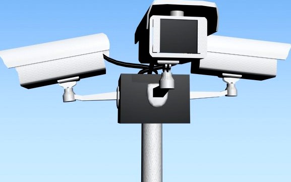 CCTV Camera 3D Model