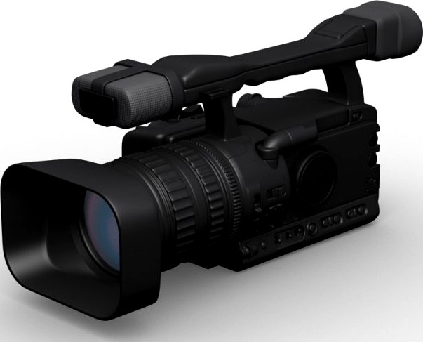 Canon HD Camcorder 3D Model