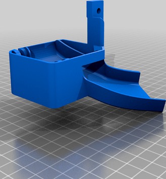 Bucket with Trash Chute