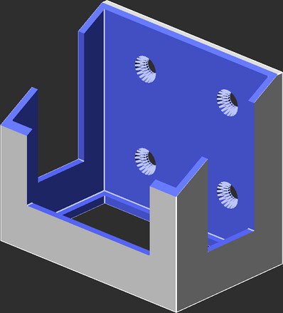 Customizable Power Brick Mounting Bracket