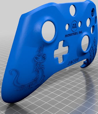 Xbox One S Custom Controller Shell: Christmas for Jacob and Caleb Editions