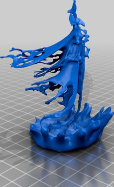 sea queen - photogrammetry - low poly scan