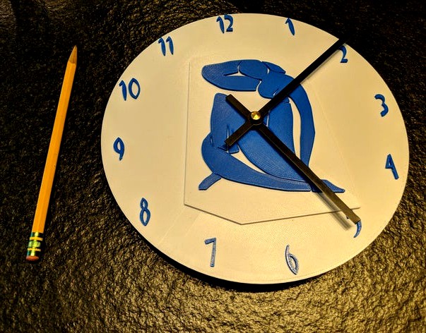 Matisse clock