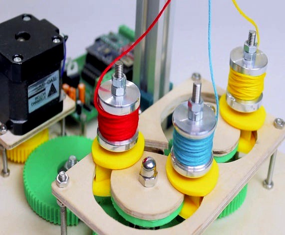 DIY Braiding machine | Arduino based machine