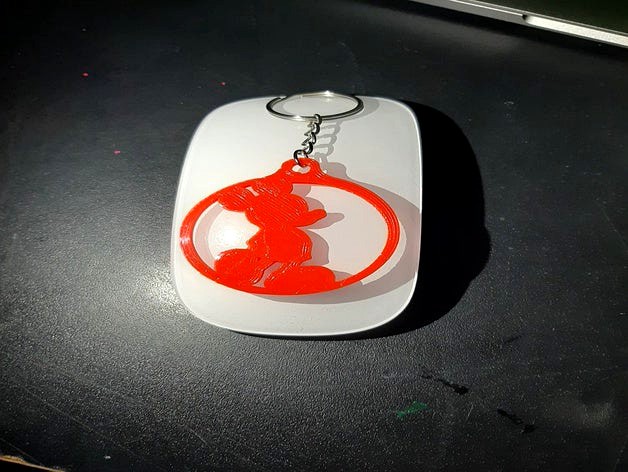 Mickey Keychain.