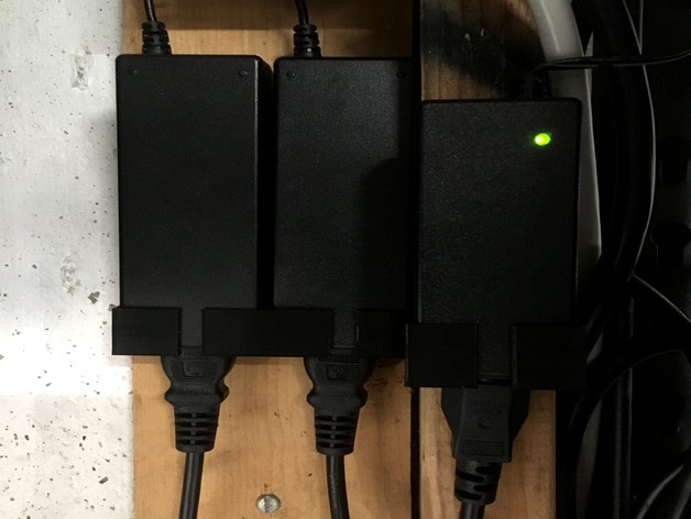 Ubiquiti Gateway and Switch Power Supply Holders